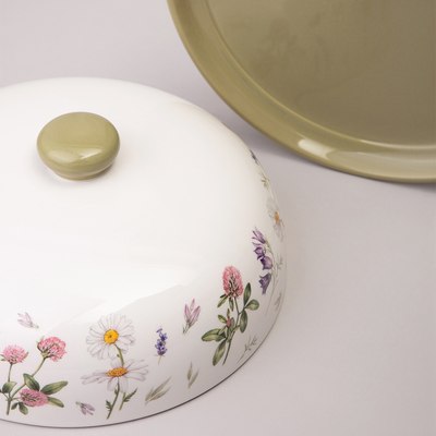 Емкость для хранения выпечки Agness Flower Story 358-2185