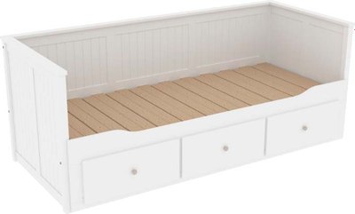 Кровать-тахта ММЦ Кантри 80x200 с ящиками - фото