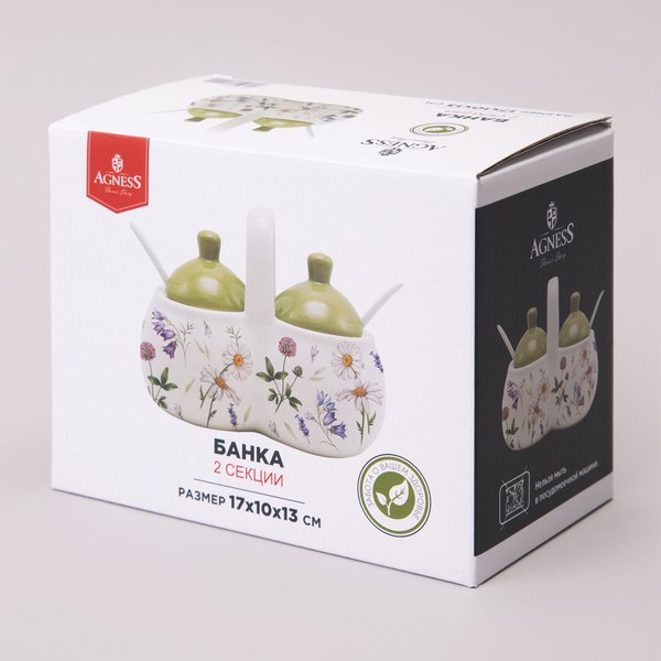 Емкость для хранения Agness Flower Story 358-2191