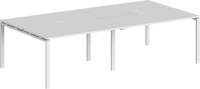 Комплект письменных столов Norden 280x163.8x75 / SG.258.WH.63.WH - фото