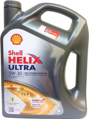 Моторное масло Shell Helix Ultra 5W30 - фото