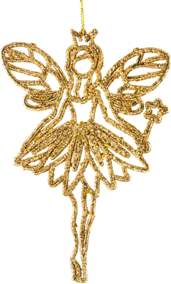 Елочная игрушка Волшебная страна Ангел SYLKL-4919134 / 005789 - фото