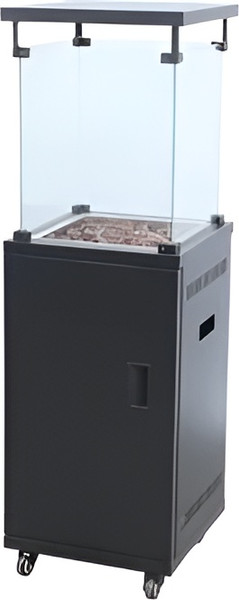 Уличный инфракрасный газовый обогреватель Springhouse FSD-H1 (черный) - фото