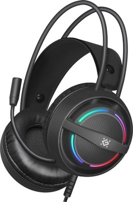 Наушники-гарнитура Defender Dexter RGB / 64595 - фото