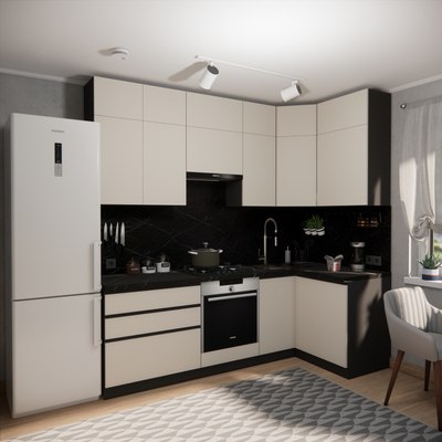 Кухонный гарнитур ВерсоМебель Эко Премиум 1.2x2.4 правая