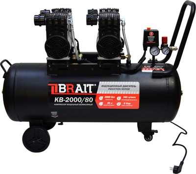 Воздушный компрессор Brait KB-2000/80