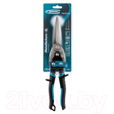 Ножницы по металлу Gross Piranha 78329