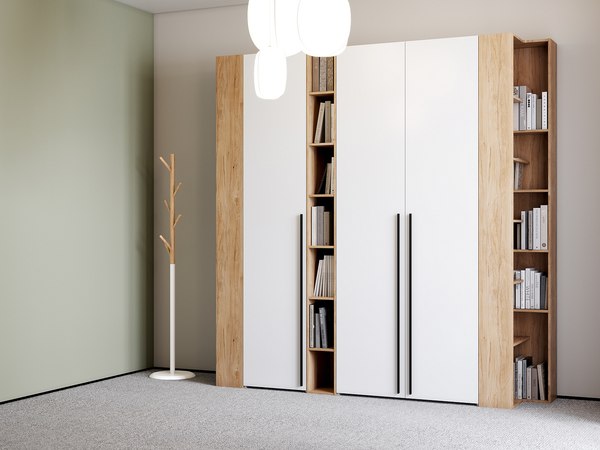 Шкаф-пенал Мебельград Ренн 1-но дверный