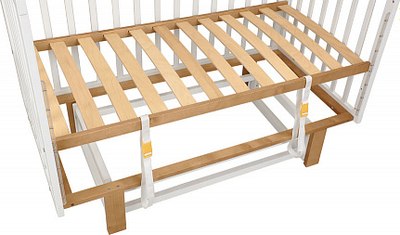 Детская кроватка Polini Kids Simple 341 с маятником / 0003167-26