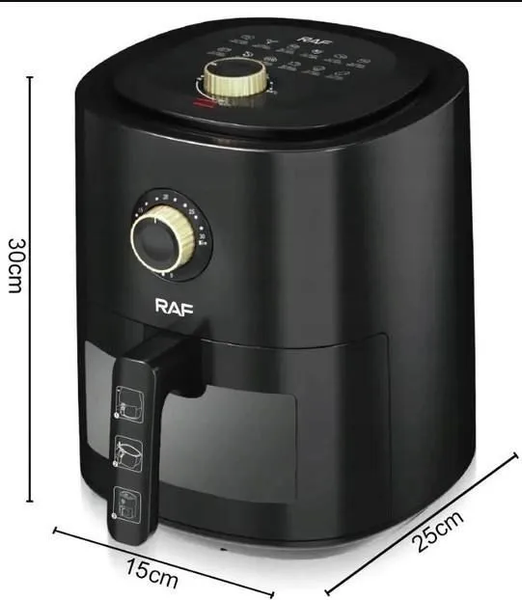 Аэрогриль RAF R.5332B (черный)