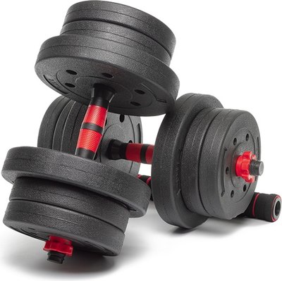 Набор гантелей разборных Ametist Композитные с соединительным грифом