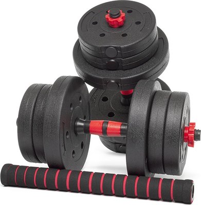 Набор гантелей разборных Ametist Композитные с соединительным грифом