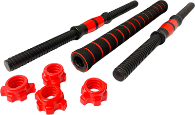 Набор гантелей разборных Ametist Композитные с соединительным грифом