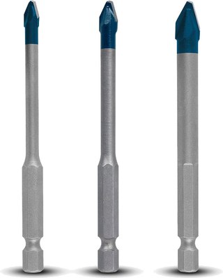 Набор сверл Bosch Expert HEX-9 MultiConstruction 5/6/8мм - фото