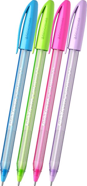 Набор шариковых ручек Erich Krause U-108 Stick Spring 0.7 Ultra Glide Technology / 61018 - фото