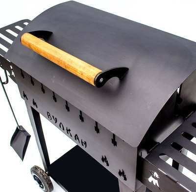 Мангал Вулкан Гриль М 4мм на колесах