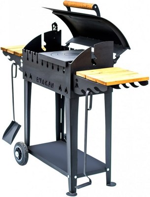 Мангал Вулкан Гриль В 4мм на колесах