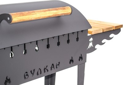 Мангал Вулкан Гриль В 4мм на колесах