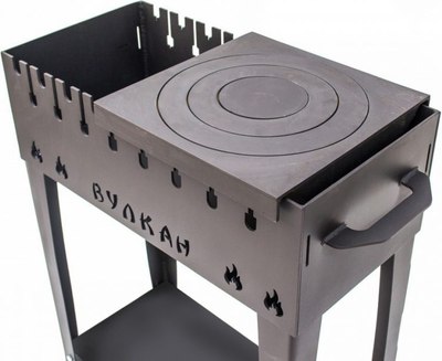 Мангал Вулкан 4мм