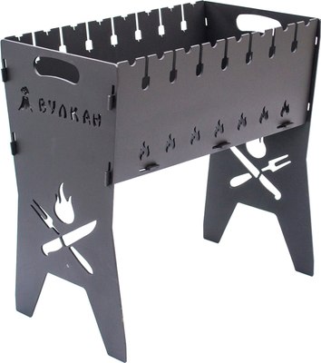 Мангал Вулкан разборный 3мм - фото