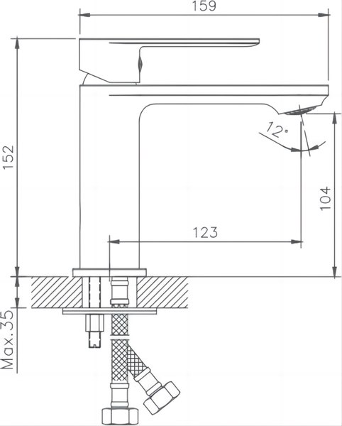 Смеситель Lauter Moon 21СK691C