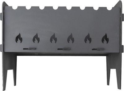 Мангал Вулкан Мини разборный 3мм