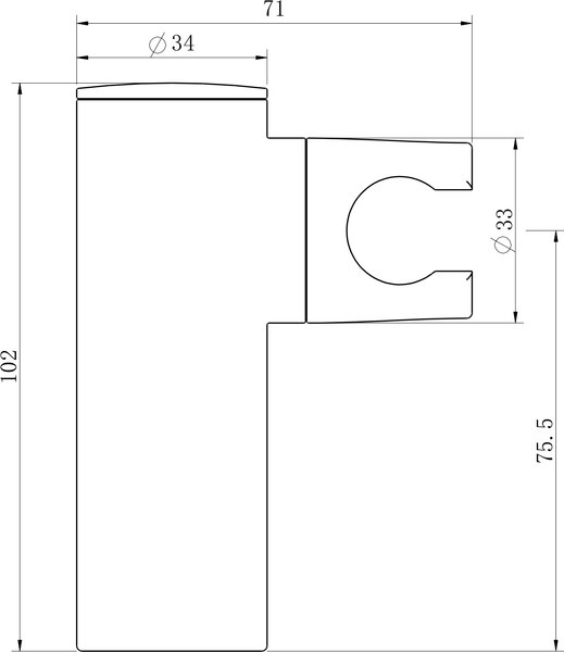 Душевой держатель Lauter Relexa 21CKFS90120