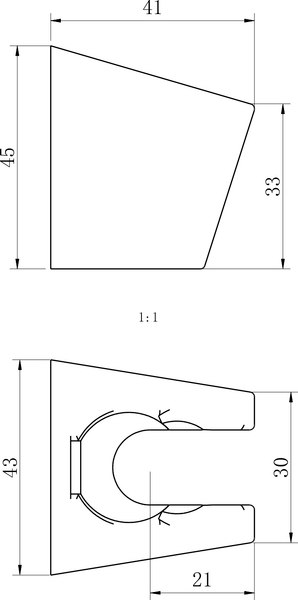 Душевой держатель Lauter Living 21CKFS90102