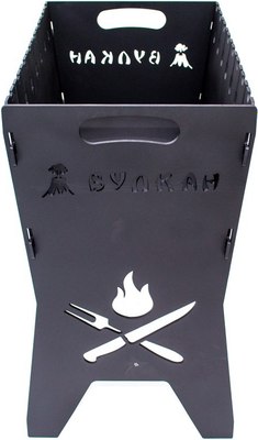 Мангал Вулкан 4мм разборный