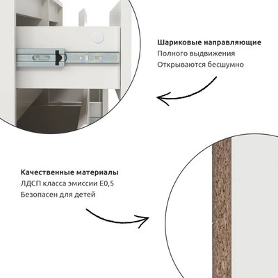 Комод Anrex Boxwell Berg 6S