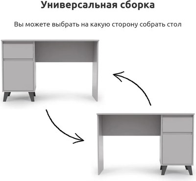 Письменный стол Anrex Boxwell Berg 1D1S