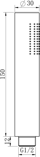 Лейка ручного душа Lauter Lily 21S10048