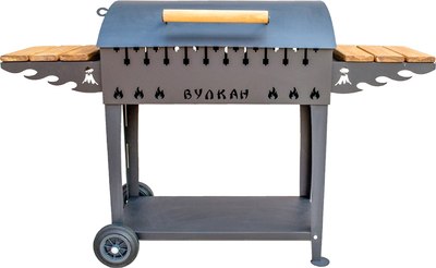 Мангал Вулкан Гриль В XL 4мм на колесах - фото
