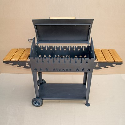 Мангал Вулкан Гриль В XL 4мм на колесах