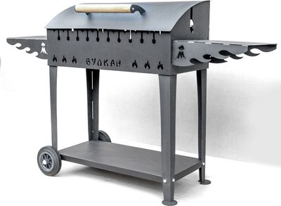 Мангал Вулкан Гриль М XL 5мм на колесах