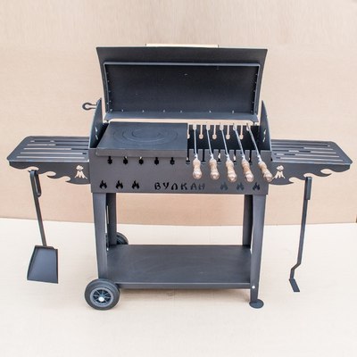 Мангал Вулкан Гриль М XL 5мм на колесах