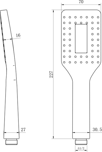 Лейка ручного душа Lauter Fleur 21S00126