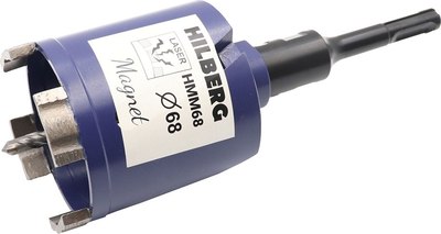 Коронка Hilberg Laser Magnet 4T 68x65мм / HMM68 - фото