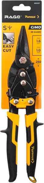 Ножницы по металлу Vira CrMo Rage Furious 250мм / 850007