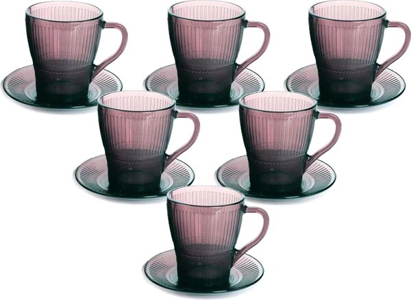 Набор для чая/кофе Luminarc Луиз Лилак O0533 - фото