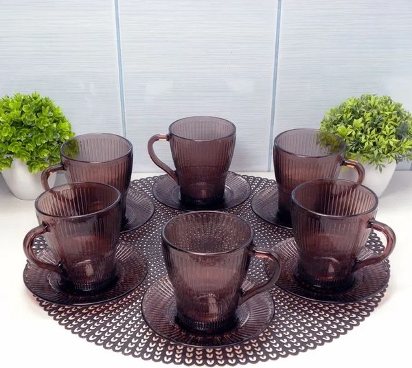 Набор для чая/кофе Luminarc Луиз Лилак O0533