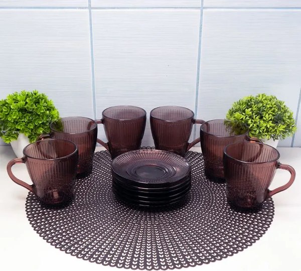 Набор для чая/кофе Luminarc Луиз Лилак O0533