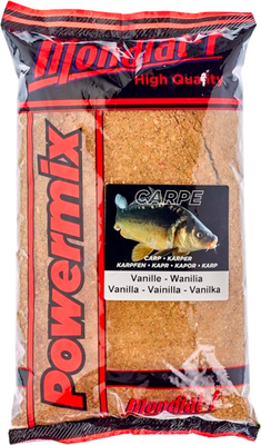 Прикормка рыболовная Mondial-F Powermix Carp Vanilla / SE-48615 - фото