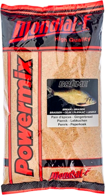 Прикормка рыболовная Mondial-F Powermix Bream Gingerbread 2.5кг SE-48664 - фото