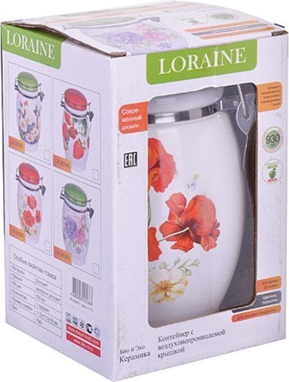 Емкость для хранения Loraine Маки 26363