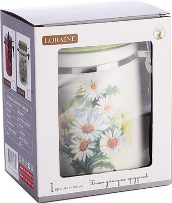 Емкость для хранения Loraine Ромашка 30755