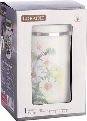 Емкость для хранения Loraine Ромашка 30754