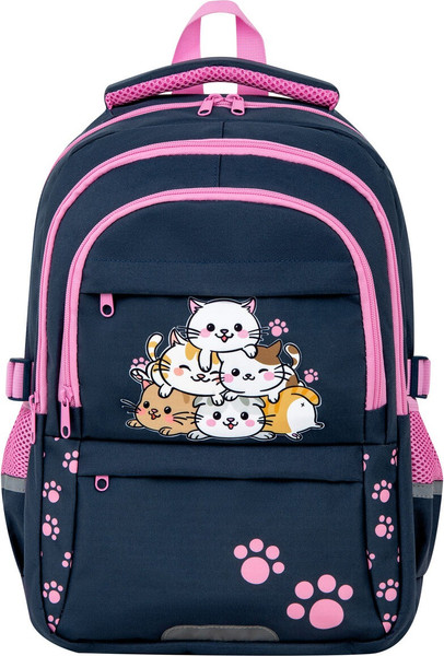 Школьный рюкзак Brauberg Vibe. Cat meeting / 272089