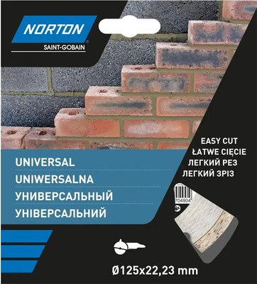 Отрезной диск алмазный Norton 125x22.2 / 70184601271