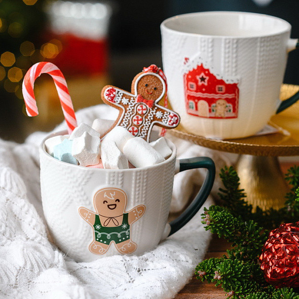 Кружка Andrea Fontebasso New Milk & Coffee Stoccolma Пряничный человечек / NL6175B2920